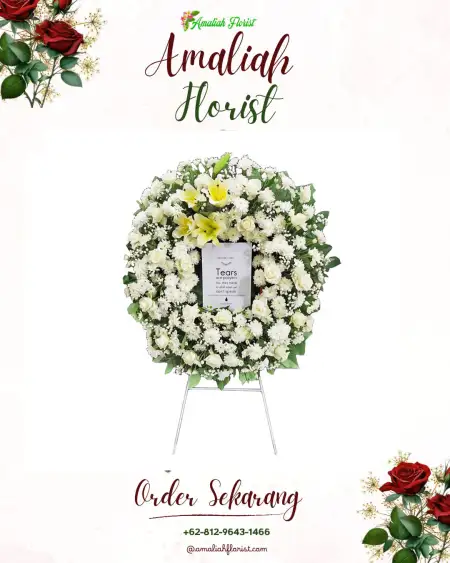 Krans Bunga Duka Suruh